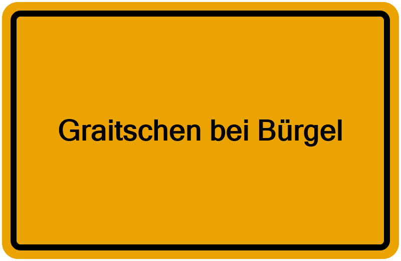 Handelsregister Graitschen bei Bürgel